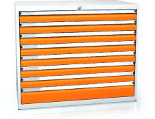 Schubladenschränke 840 x 1014 x 750 - 8x Schubladen